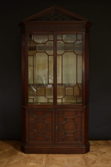 Glazed Georgian architectural display cabinet Glazed Georgian architectural display cabinet