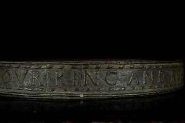 Early 17th century bronze ring Early 17th century bronze ring