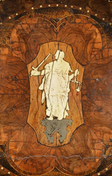 William and Mary marquetry oyster side table William and Mary marquetry oyster side table