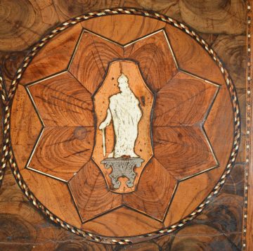 William and Mary marquetry oyster side table William and Mary marquetry oyster side table