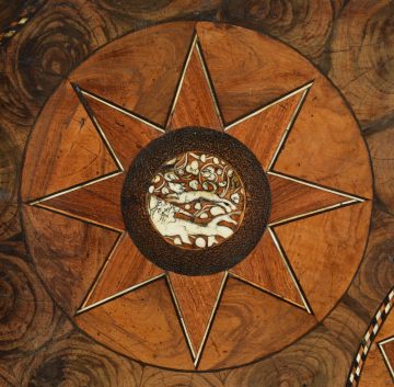 William and Mary marquetry oyster side table William and Mary marquetry oyster side table