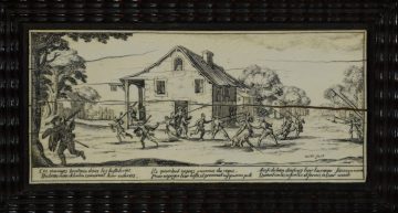 Engraved ivory plaques Jacques Callot Engraved ivory plaques Jacques Callot